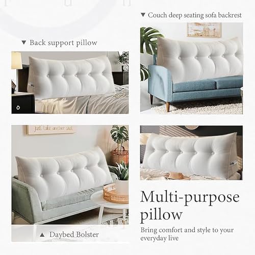 Large Bed Wedge Pillow