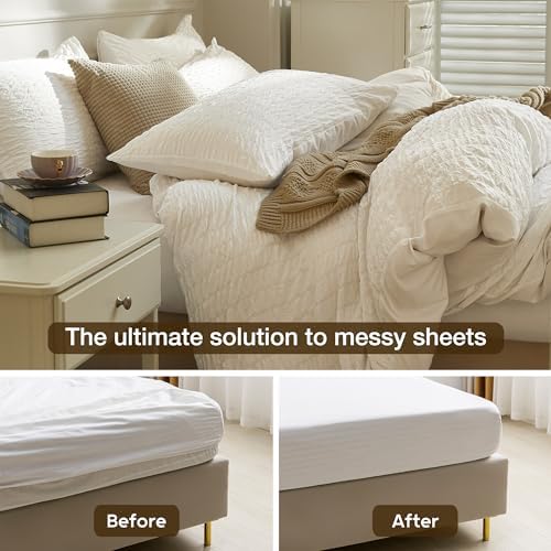 Jellymoni Bed Sheet Straps Easy to Install Durable Fasteners for a Cozy Sleep