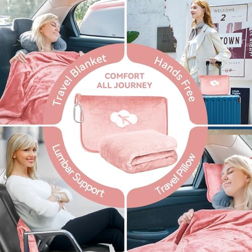 Jungle Star Travel Blanket Set