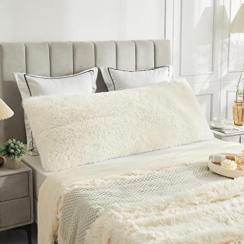 Luxury Off-White Body Pillow Cover