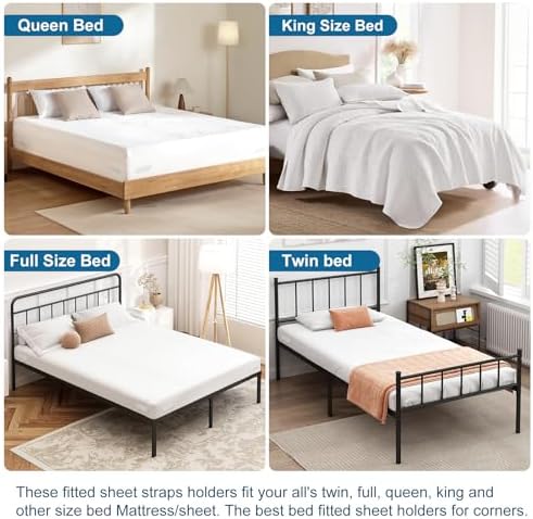 Keep your sheets firm and tight never needing to pack them again