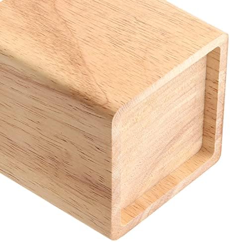 Sturdy Elegant Wood Bed Risers Add Storage Space to Your Bed