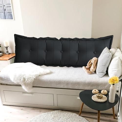 Stylish Large Tufted Headboard Pillow for Beds
