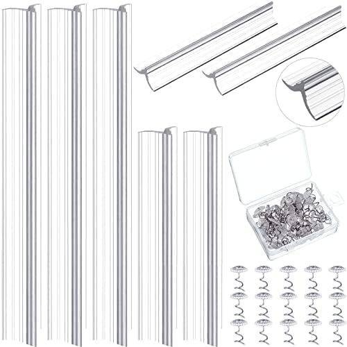 55-Piece Slipcover Set for Sofa Sectional Bed - Tuck Grips Dust Ruffle Pins Decorative Sofa Covers