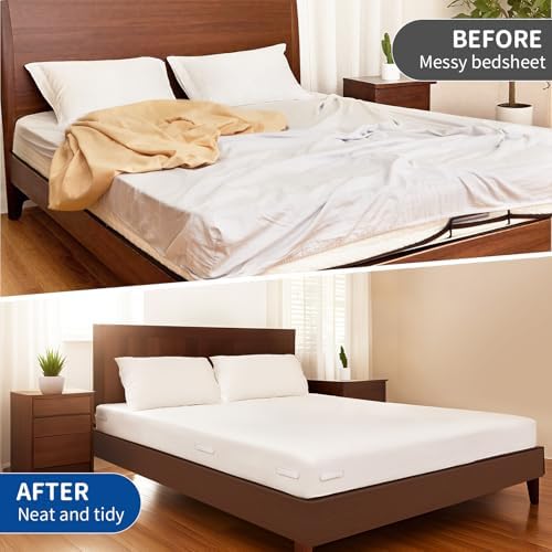 Alwenid Bed Sheet Holder with Slide Lock Straps