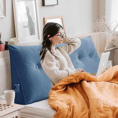 TESICA Wedge Pillow - Comfort Zone for Bed Sofa and Reading