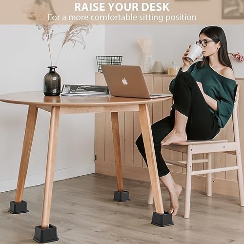 MCXYEM 4-Pack Bed Riser Set