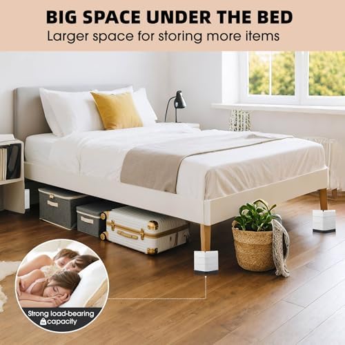 Adjustable Bed Risers for 15-3 in 43 in Beds Tables Sofas