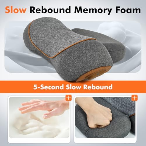 3-in-1 Neck Massager Pillow with Heating Cervical Traction