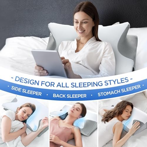 Ergonomic Cervical Pillow Pain Relief for Better Sleep