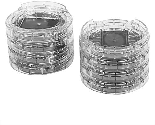 Furniture Risers Set of 8 - Heavy Duty Plastic Bed Risers for Sofa Table Desk and Chair