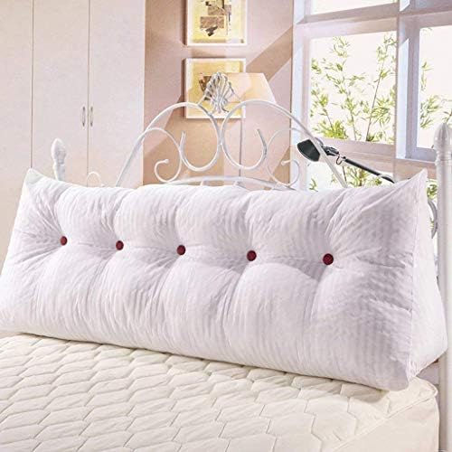 ZHNALIUS Large Soft Comfortable Backrest Headboard King Pillow for Reading Rest in Twin Bed