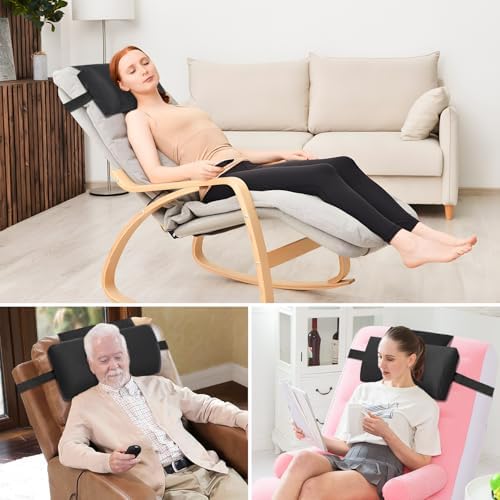 Adjustable Memory Foam Recliner Pillow with Ortho_support