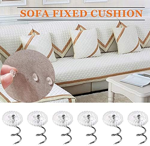 Affordable 40 PCS Upholstery Tacks Twist Pins with Storage Box for Bedskirts and Upholstery 059 Inches