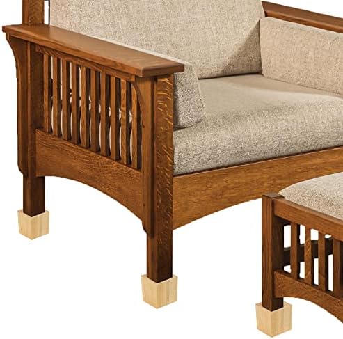SINJEUN Furniture Risers Solid Wood Riser System for Beds Tables More