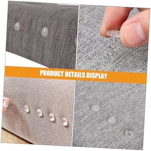 100Pcs Stainless Steel Spiral Pins for Upholstery Bed Skirts - Durable Decorative Fasteners with Strong Grip