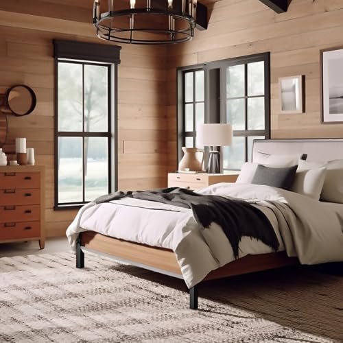 4 Pack Metal Bed Riser for Dorm Room 315 Inch Diameter Square Carbon Steel Adjustable Height Bed Risers