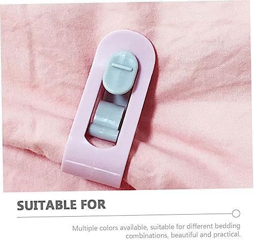 12-Piece Quilt Cover Clips for Organization and Comfort