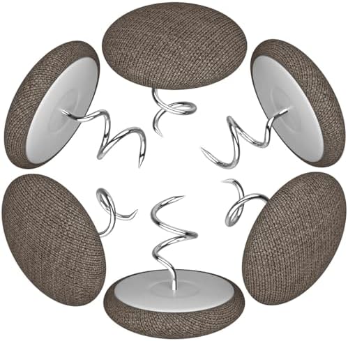 MAICOBI Bed Skirt Pin - linen wrapped twist pin for bed sofa upholstered furniture