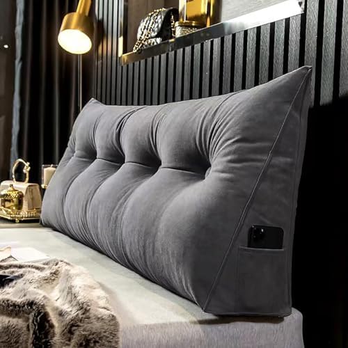 Adjustable Reading Wedge Headboard Pillow
