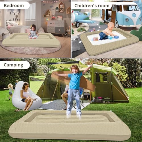 Portable Air Mattress for Kids Smooth Surface Perfect for Travel and Camping