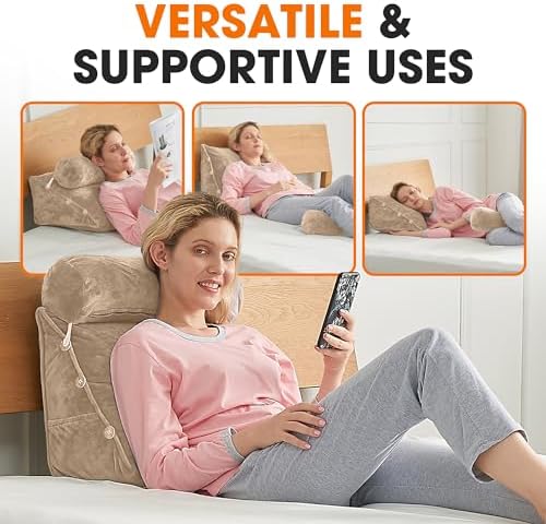 Cheer Collection TV Pillow Back Support Sofa Bed