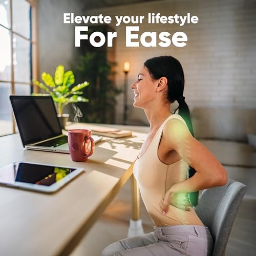 Home Intuition Heavy Duty Adjustable Bed Risers 4 Pack