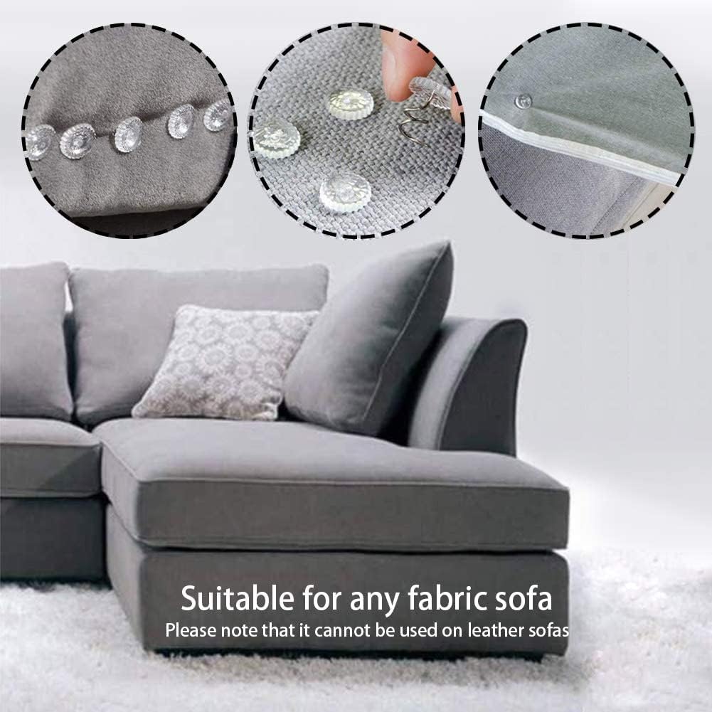 30pcs Upholstery Pins with Clear Heads for Couch Chair Bed Skirts Slip Covers
