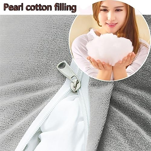 EORNOW Triangular Headboard Bedside Wedge Reading Pillow - 80x20x50cm