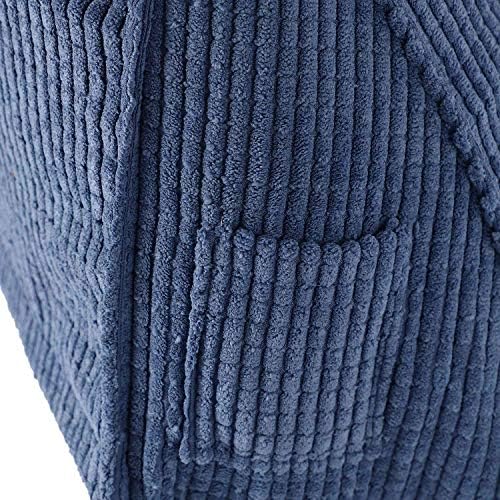 Jkjhbhged Reading Backrest Cushion Pillow Wedge Bed Rest Support Pillow Blue