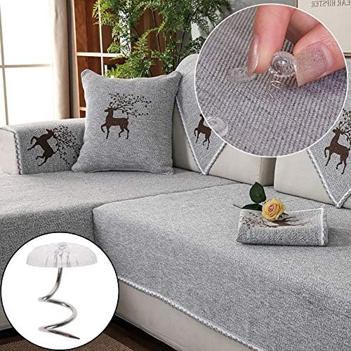 20 Pcs Upholstery Twist Pins for Bedskirts - Easy to Use Durable