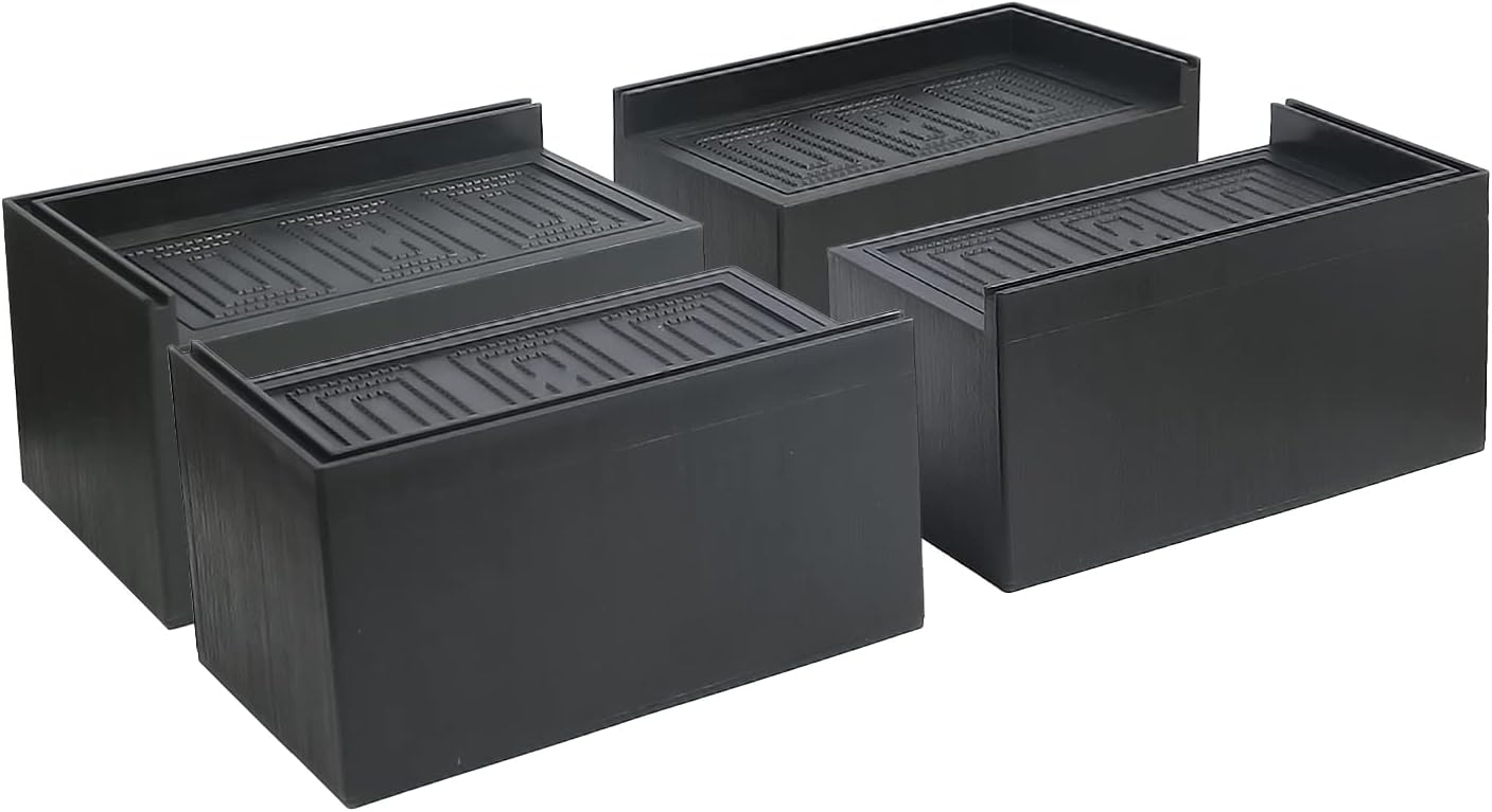 Sturdy Bed risers for Large Sleepovers with Extra Storage for Chairs sofas and beds