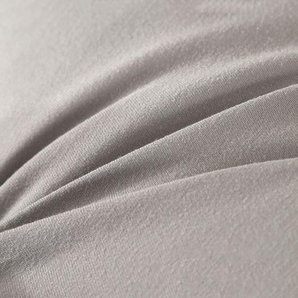 LAJUU Ergonomic Triangular Headboard Pillow for Bed Sofa or Daybed with Removable Cover - Dark Gray 180cm
