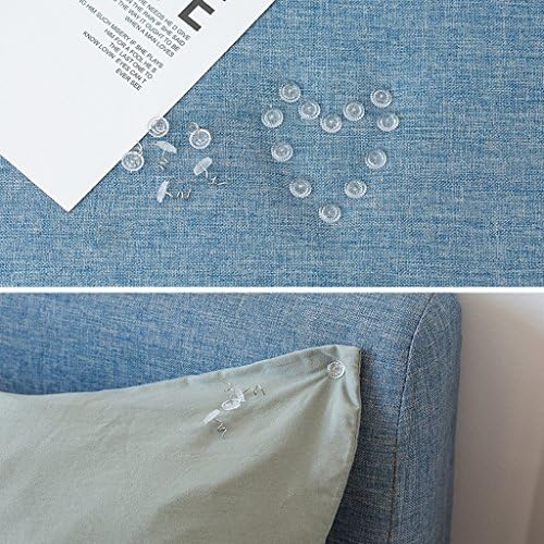 50 Pcs Transparent Head Twist Pins for Upholstery Repair