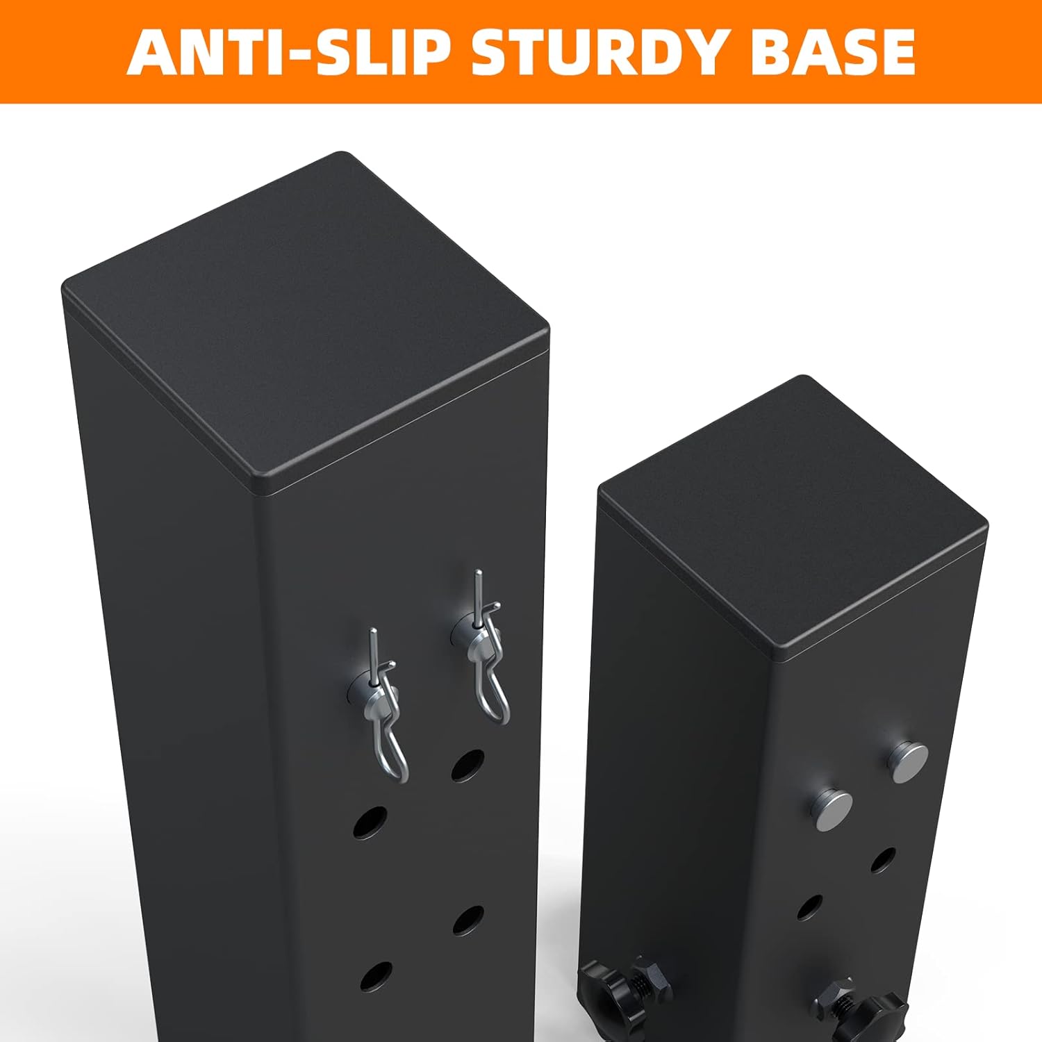 IREN introducer 4 Pack Super Heavy Carbon Steel Bed Risers Adjustable to 325181112 inches