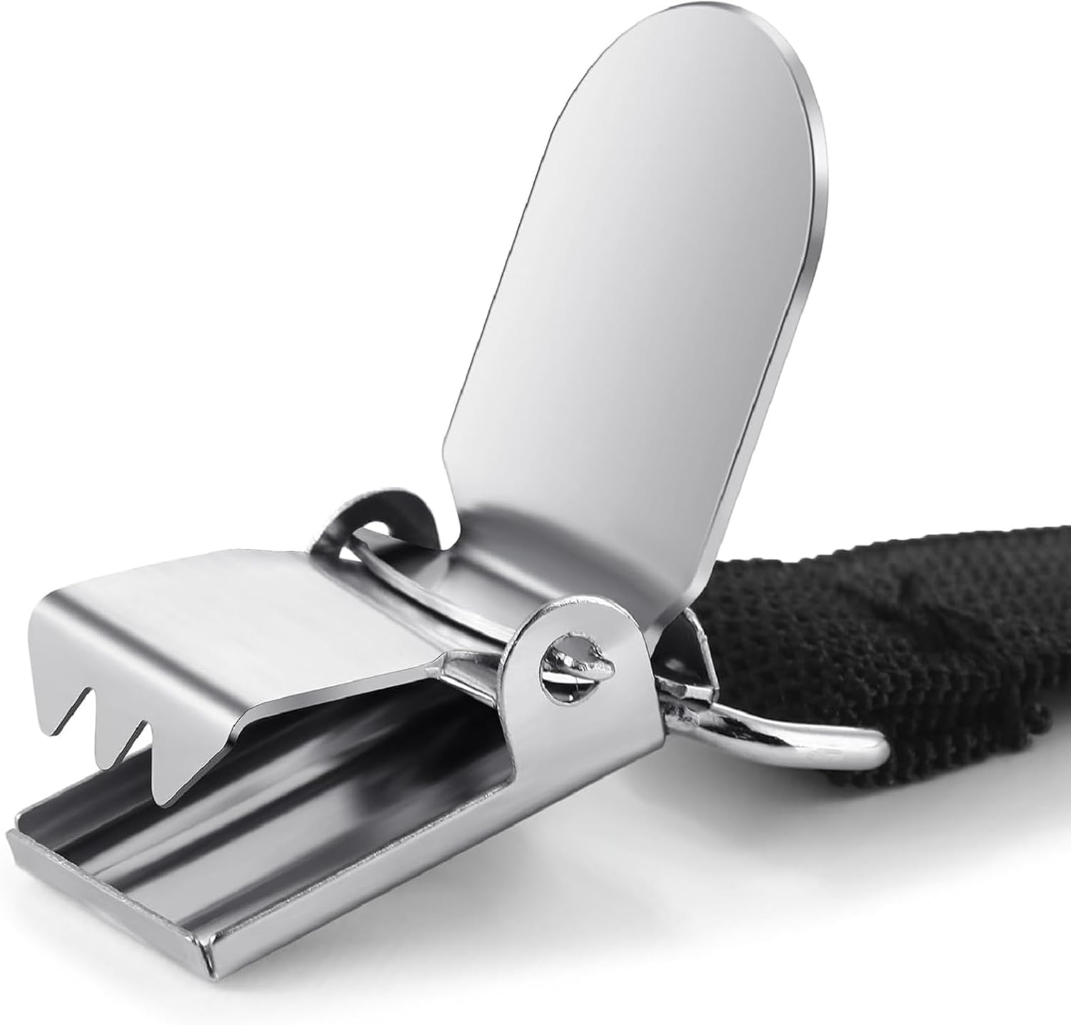 12-Piece Black Bed Sheet Clips Corner Fasteners for Home Use