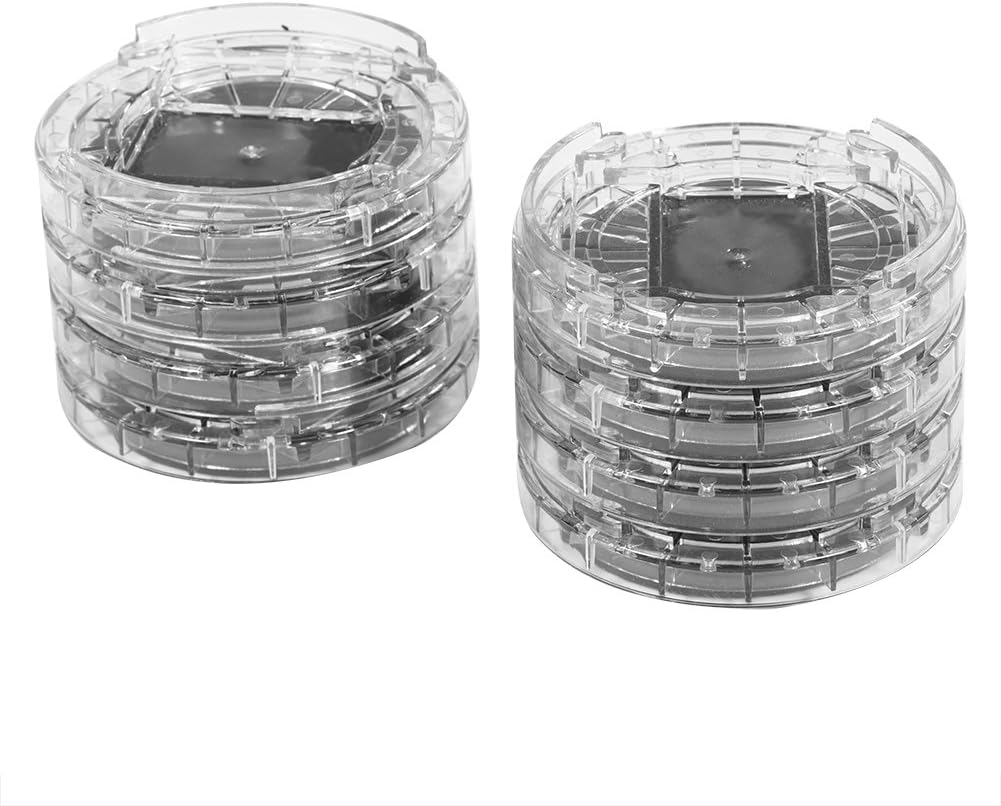 Furniture Risers Set of 8 - Heavy Duty Plastic Bed Risers for Sofa Table Desk and Chair