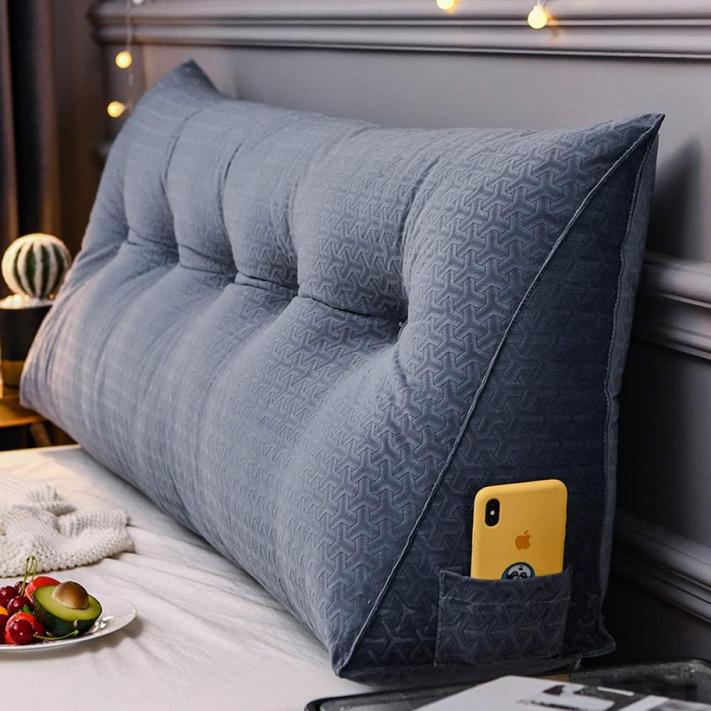 Premium Backrest Support Reading Pillow for Bed Sofa and Daybed - Soft Durable