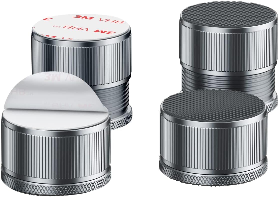 Nedeia Bed Risers Heavy Duty Self-Adhesive Durable Bed risers Set of 4 from 09-17 inches Support 2200 lbs