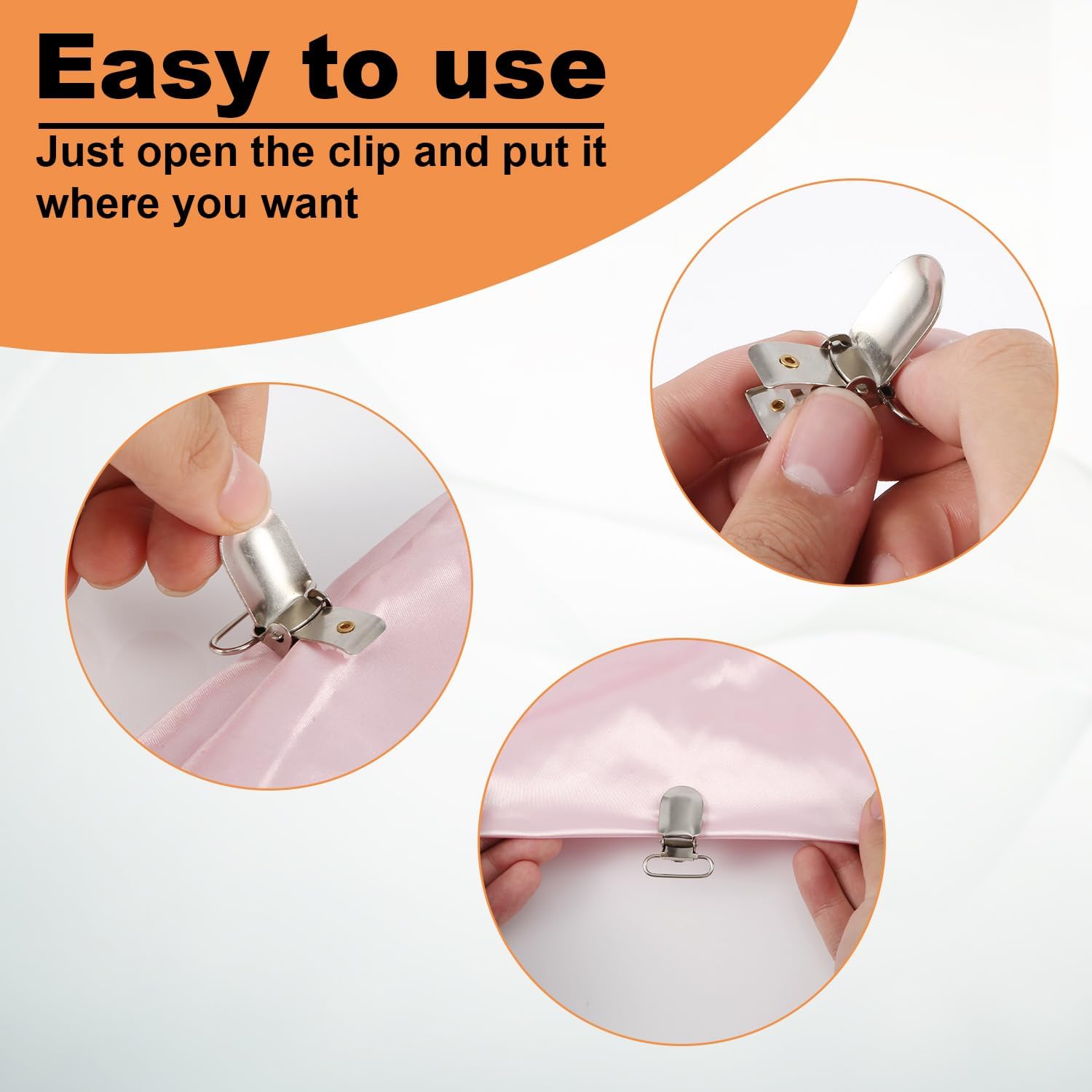 Silver Duvet Clips - 25 Piece Set for Comforters - Durable Metal Fasteners for Bedding Accessories