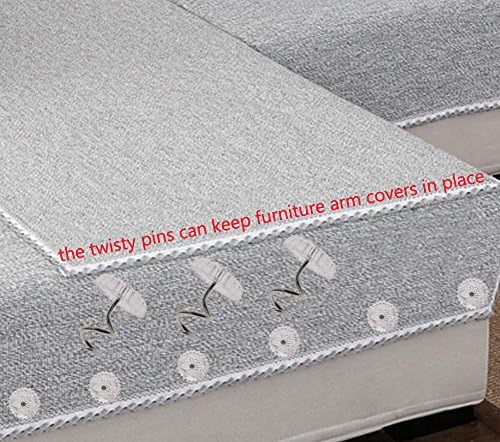 Mini Skater 30 Pc Clear Head Twist Pins for Upholstery and Slipcovers