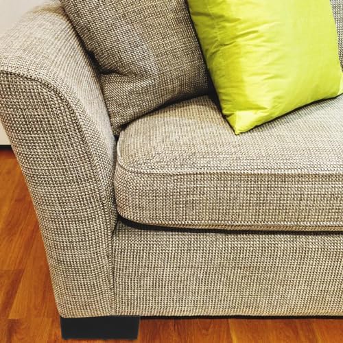 Black Plastic Bed Risers Set of 4 5cm Height Sturdy Support for Sofa Bed or Desk