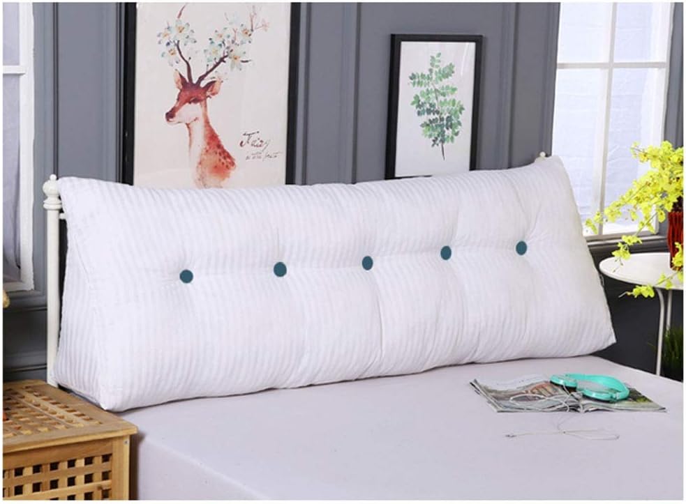 Relax in Style TriangularShape Comfort Pillow for Reading relaxation on Twin Bed
