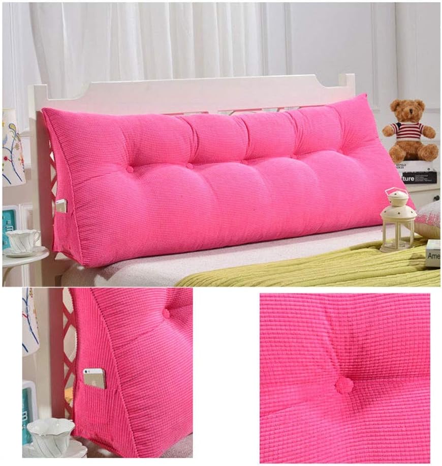 Relax in Style TriangularShape Comfort Pillow for Reading relaxation on Twin Bed