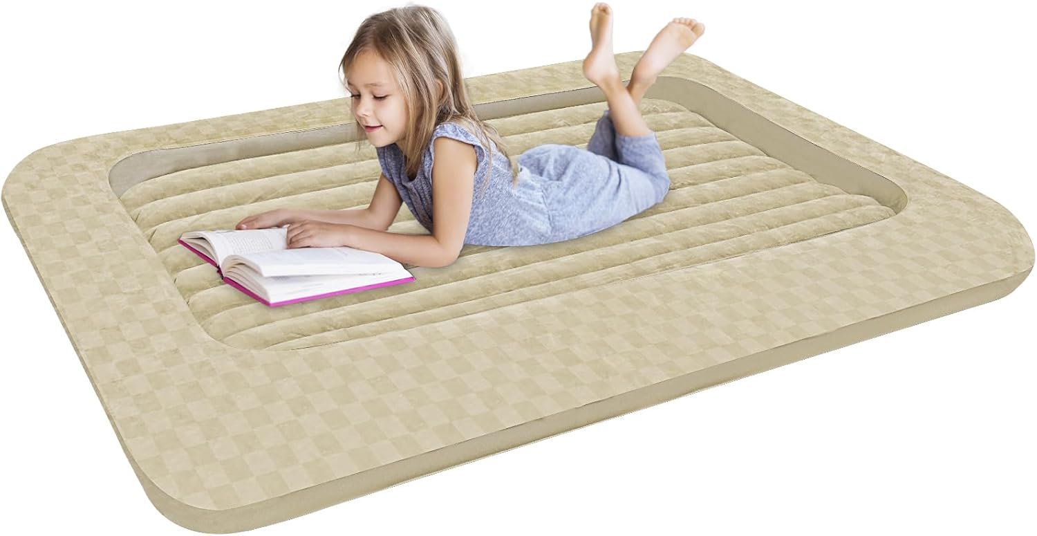Portable Air Mattress for Kids Smooth Surface Perfect for Travel and Camping