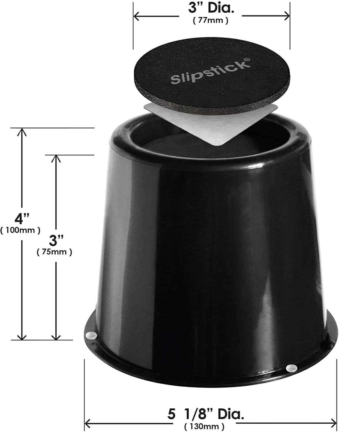 Elevate Your Sleep with the Slipstick Bed Risers 3-Inch Incline for Acid Reflux Breathing Relief