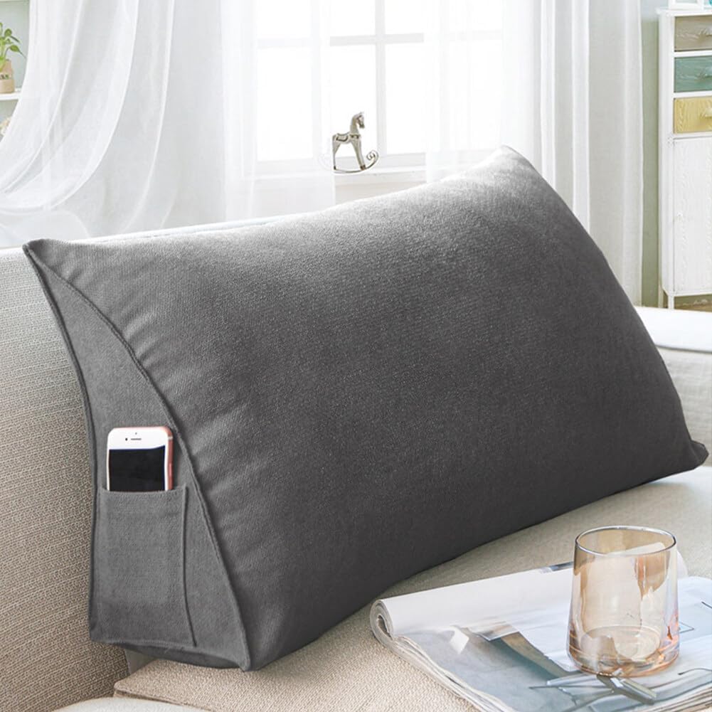 Experience Ultimate Comfort with Our Wedge Cushion for Sofa Bed or Reading Corner