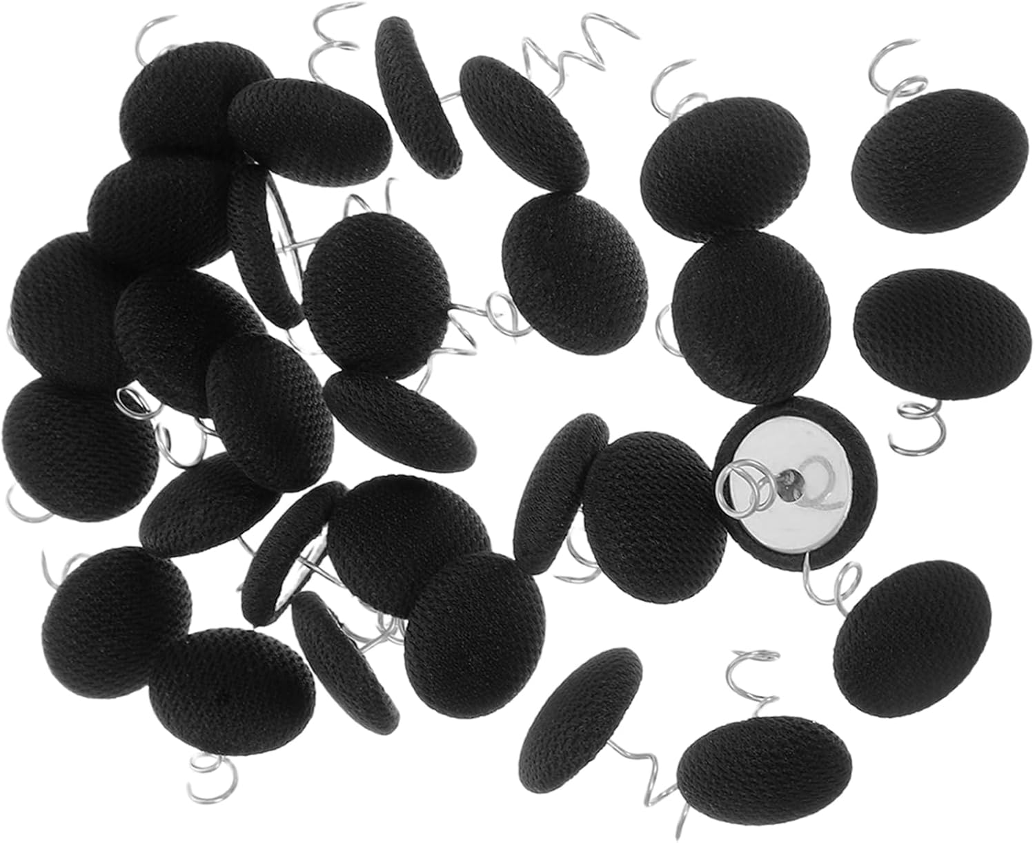 Luxshiny 30-Piece Stainless Steel Twist Pins for Bed Skirt Slipcover Coverage Durable Easy to Use