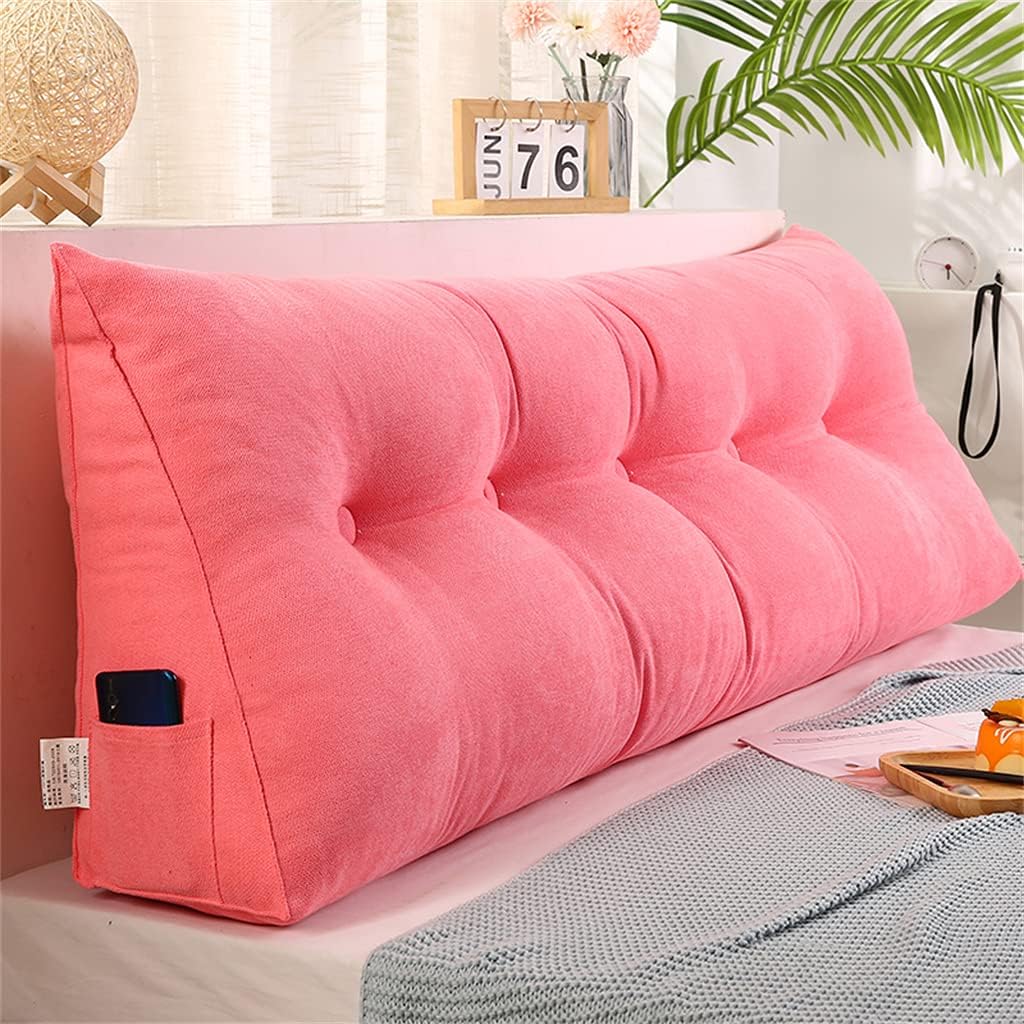 Large Triangular Reading Pillow Twin Full Queen King Bed Rest Pillow verage Pillow for Adults and Kids seniorCare