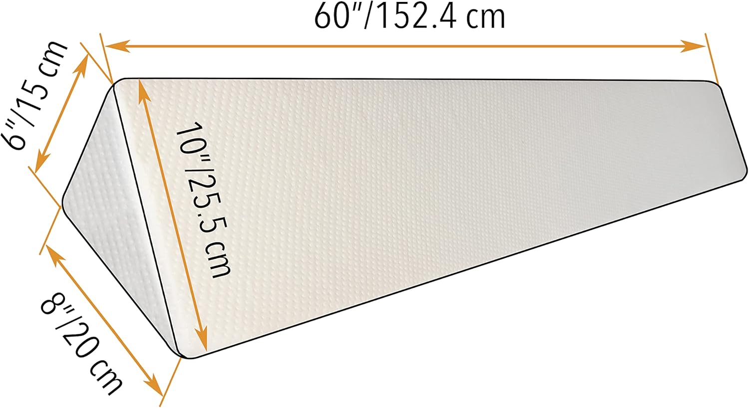 Perfect for Queen Size Headboard Wedge Pillow for Mat Gap Filler Adjustable Height for Reading _sleeping